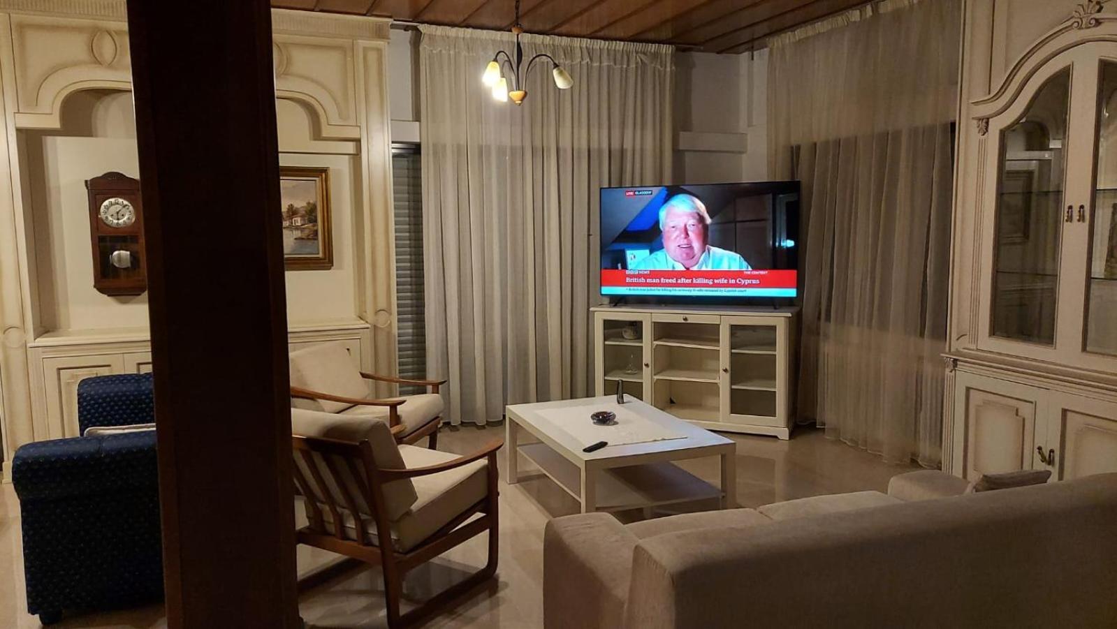 Villa In Trilofos-Close To The Beach 塞萨洛尼基 外观 照片